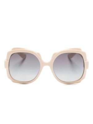 Gucci Eyewear tortoiseshell-effect square-frame sunglasses