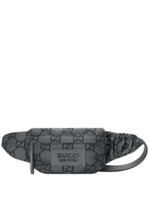 Gucci Maxi GG logo-patch belt bag