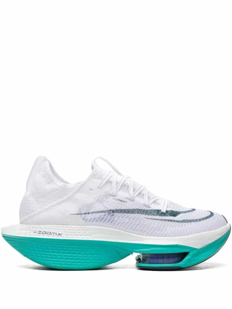 Nike Air Zoom Alphafly Next% "White Deep Jungle" sneakers