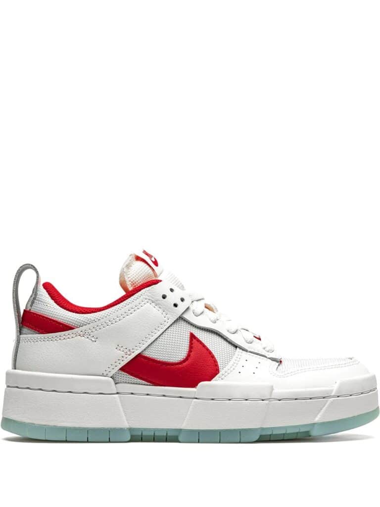 Nike Dunk Low Disrupt "Summit White/Gym Red" sneakers