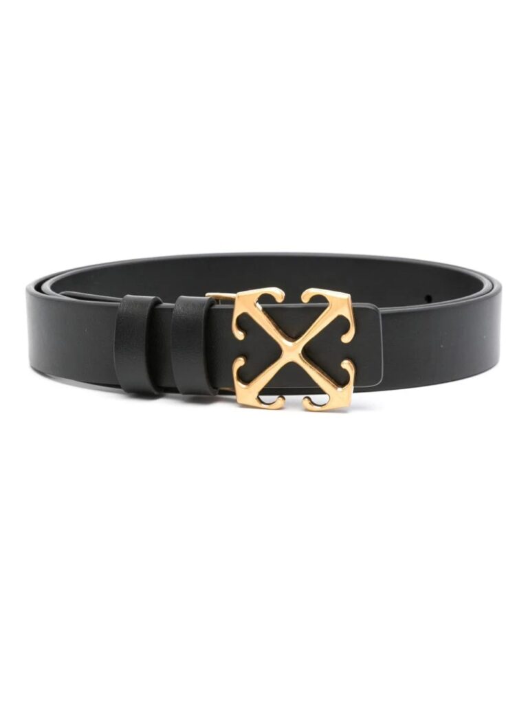 Off-White Arrows-buckle leather belt