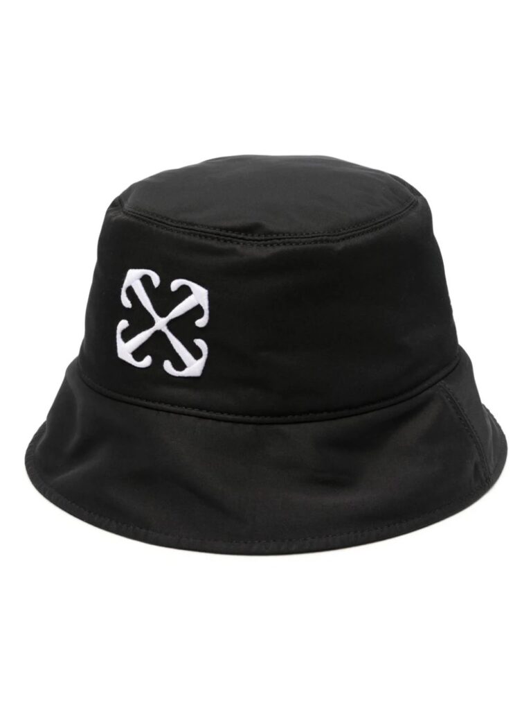 Off-White Arrows-embroidered bucket hat