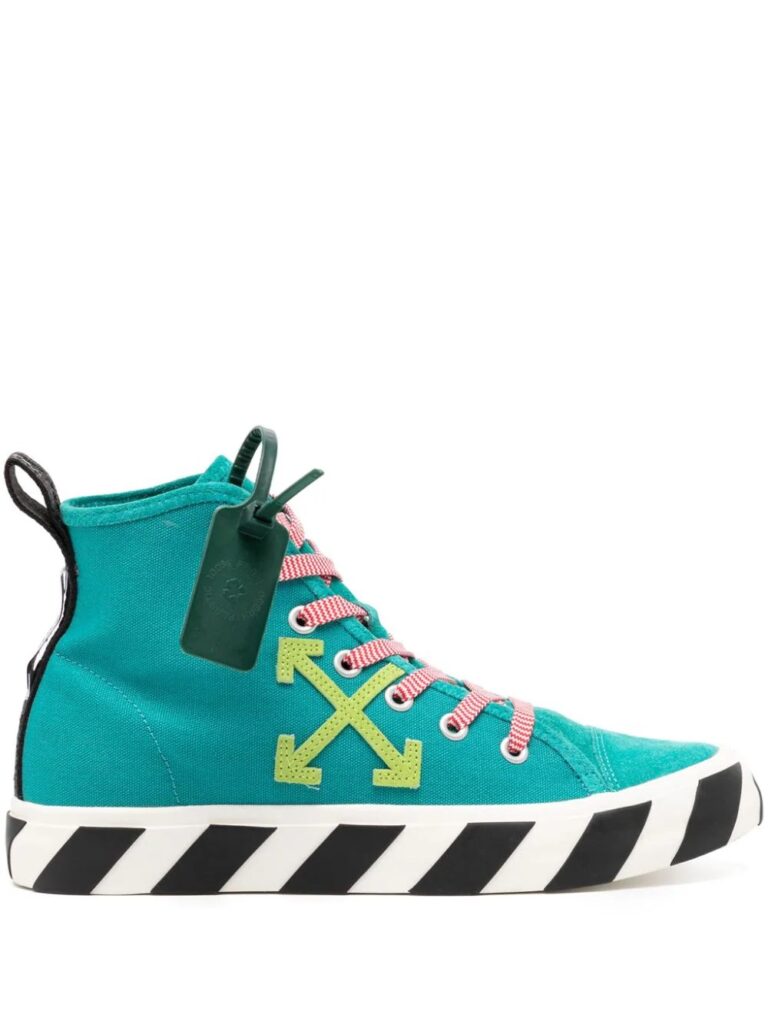 Off-White high-top canvas sneakers
