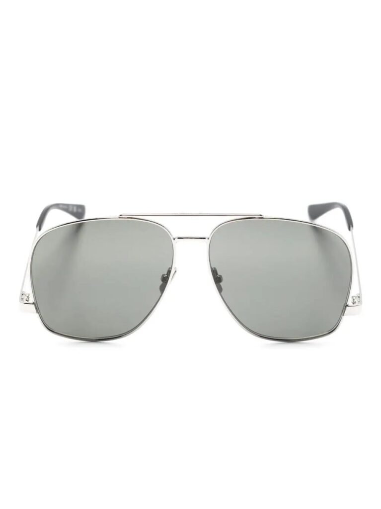 Saint Laurent Eyewear Leon oversized-frame sunglasses