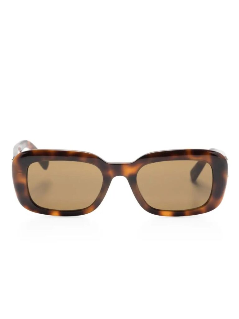 Saint Laurent Eyewear M130 square-frame tortoiseshell sunglasses