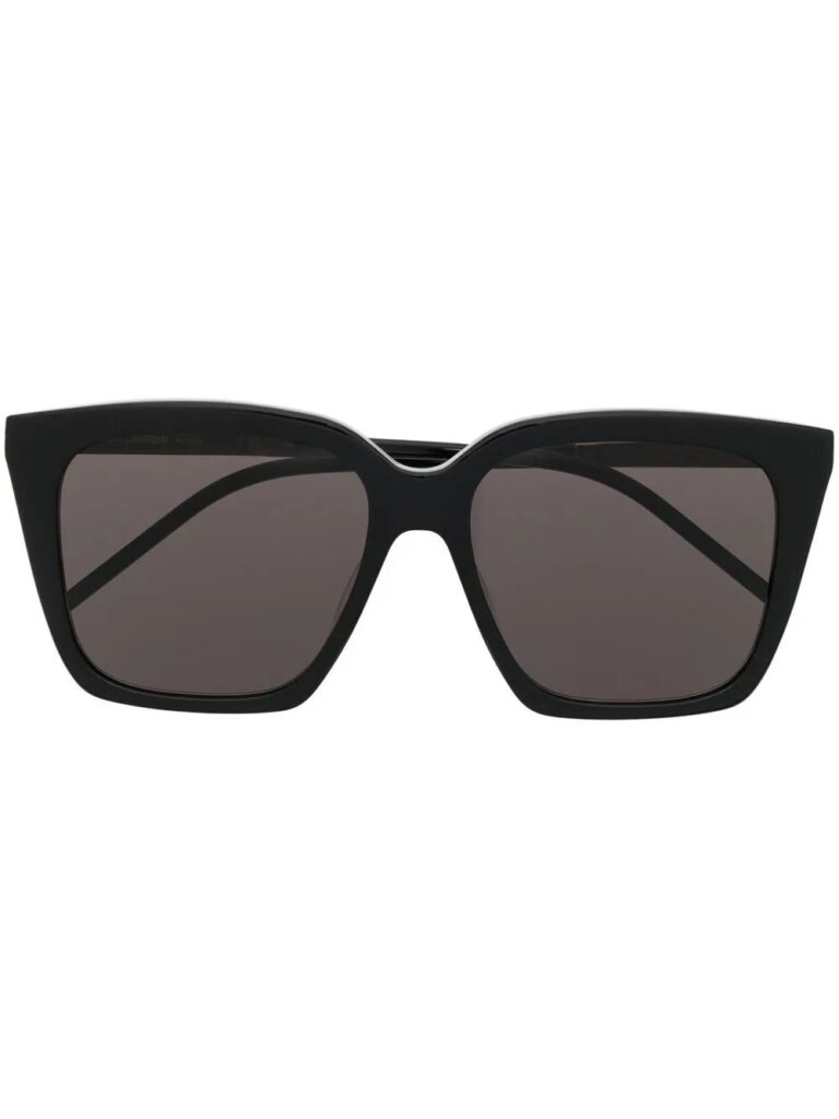 Saint Laurent Eyewear logo-plaque detail sunglasses