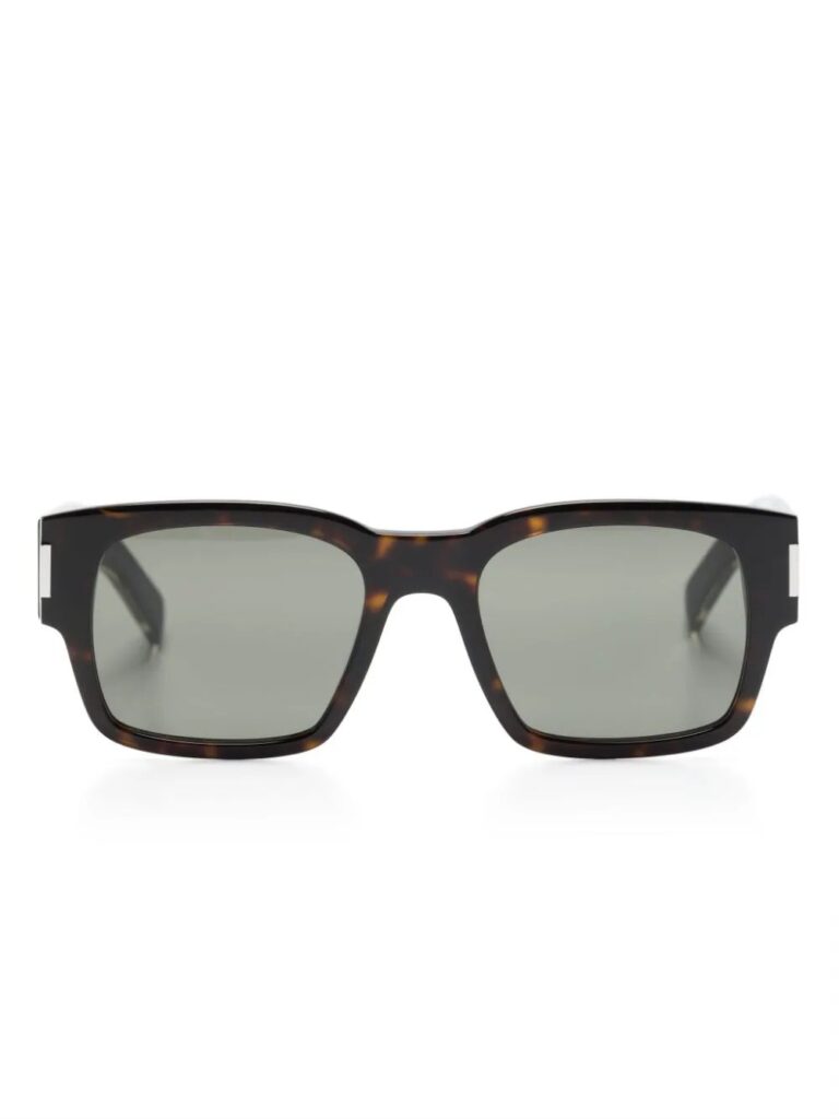 Saint Laurent Eyewear tortoiseshell square-frame sunglasses