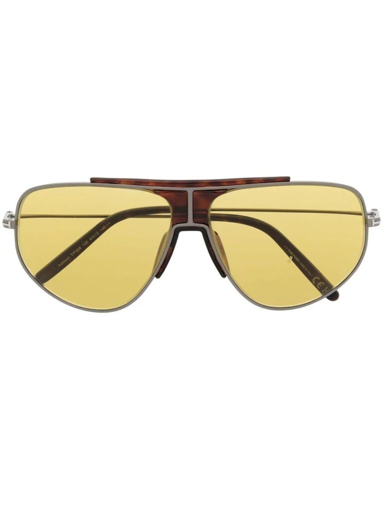 TOM FORD Eyewear round-frame tinted sunglasses