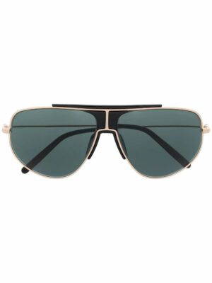 TOM FORD Eyewear tinted pilot-frame sunglasses