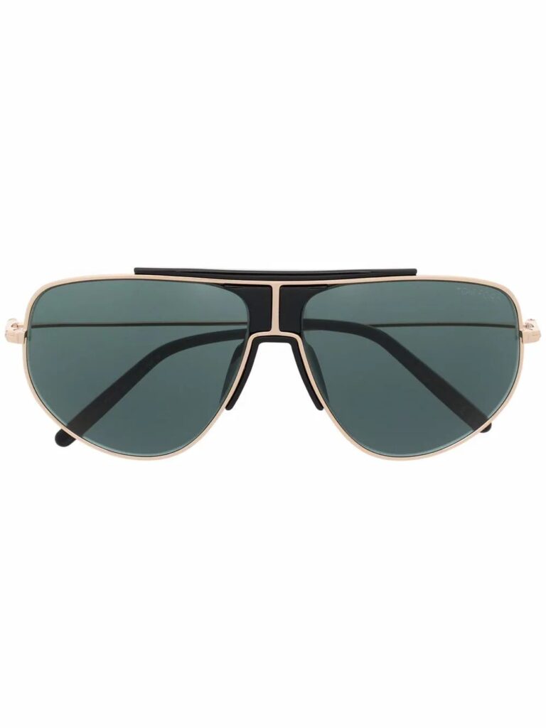 TOM FORD Eyewear tinted pilot-frame sunglasses