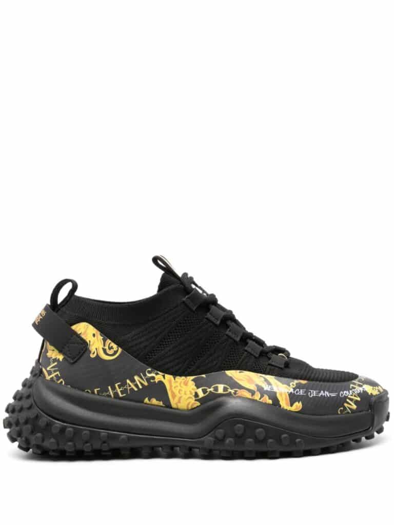 Versace Jeans Couture Chain Couture-print sneakers