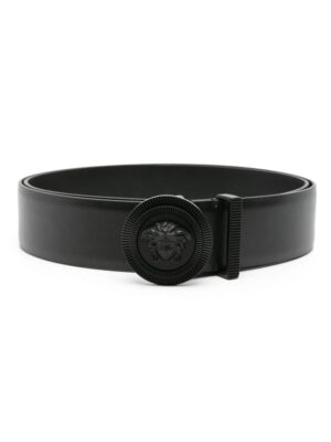 Versace Medusa Biggie tonal leather belt