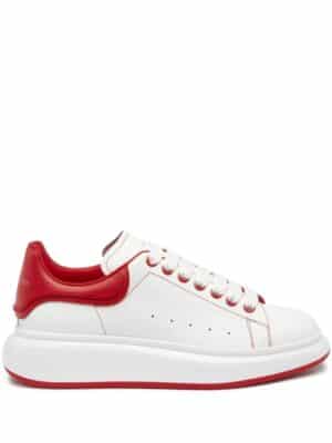 Alexander McQueen 50mm chunky lace-up leather sneakers