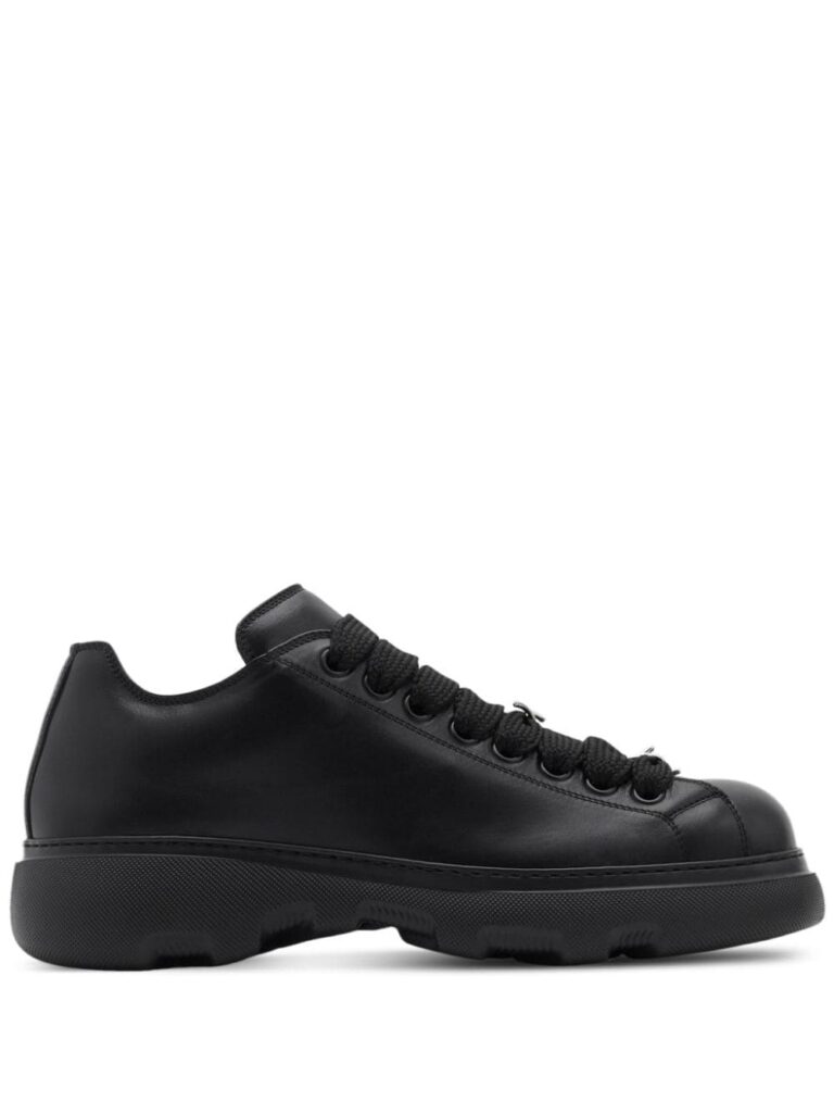 Burberry Ranger barbed-wire leather sneakers