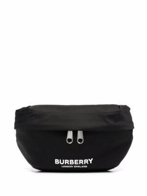 Burberry Sonny logo-print nylon belt bag