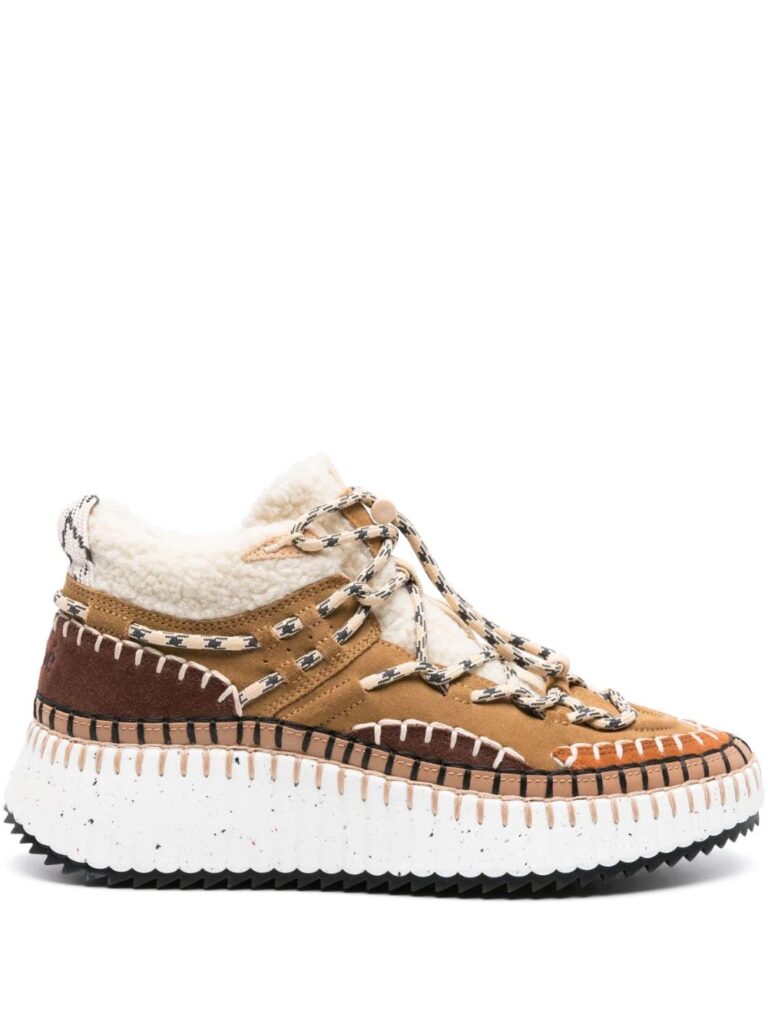 Chloé Nama lace-up sneakers