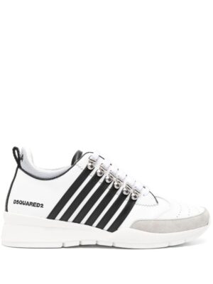 Dsquared2 Legendary striped leather sneakers