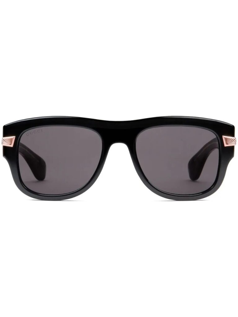 Gucci Eyewear logo-plaque square-frame sunglasses