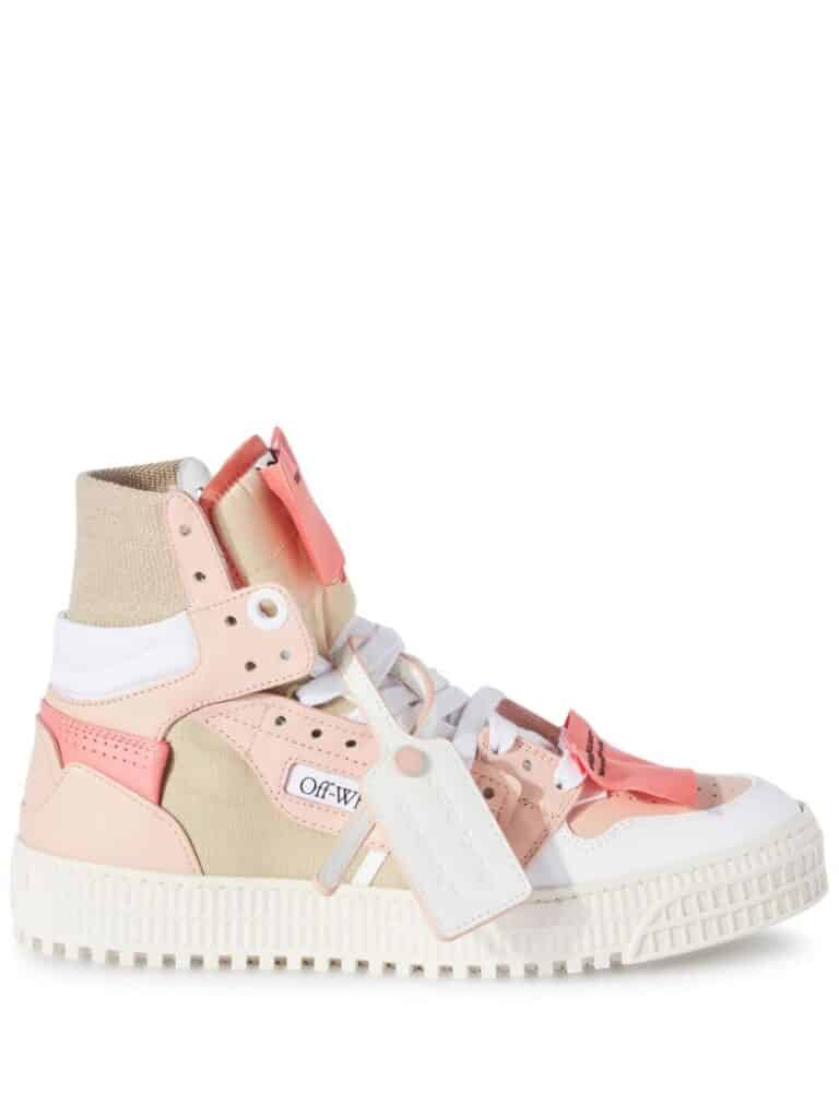 Off-White 3.0 Off Court hi-top leather sneakers