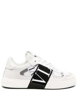 Valentino Garavani VL7N logo-tape leather sneakers