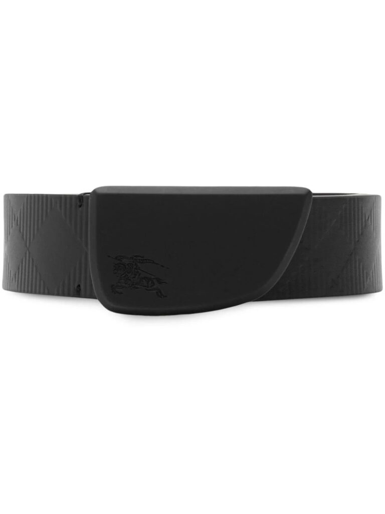 Burberry EKD-debossed leather belt