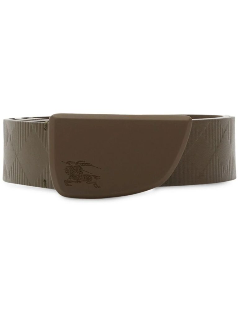 Burberry Equestrian Knight leather belt