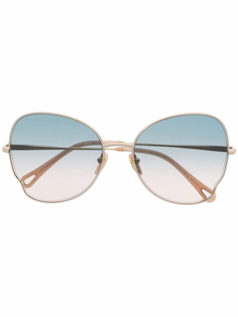 Chloé Eyewear cat-eye gradient-lense sunglasses