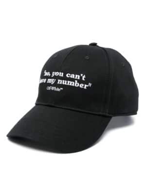 Off-White Quoted baseball cap