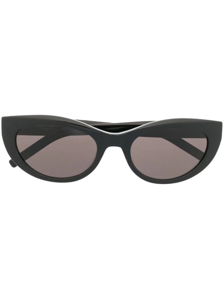 Saint Laurent Eyewear YSL logo-plaque cat-eye sunglasses