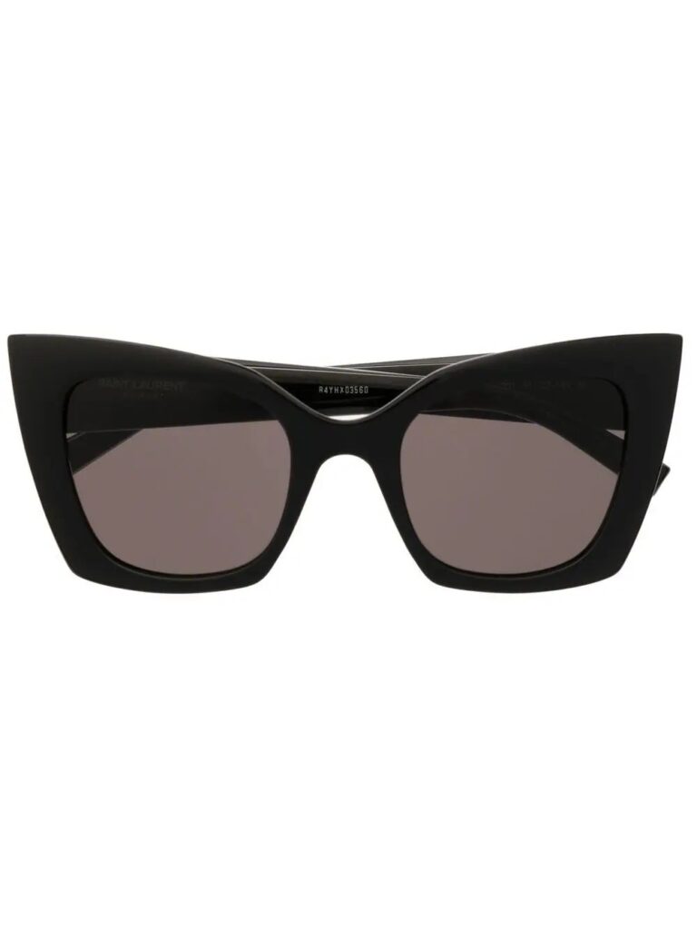 Saint Laurent Eyewear bold cat eye frame sunglasses