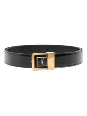Saint Laurent LA 66 leather belt
