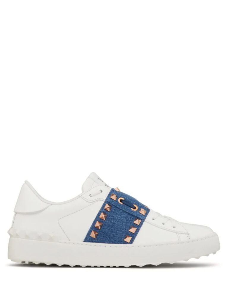 Valentino Garavani Rockstud Untitled leather sneakers