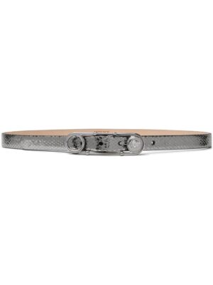 Versace Safety Pin thin metallic belt