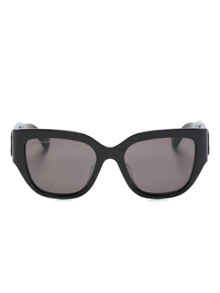 Balenciaga Eyewear logo-appliqué cat-eye-frame sunglasses