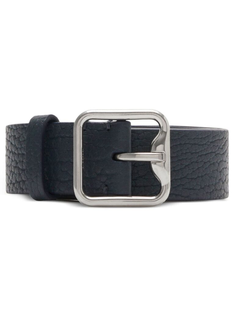 Burberry B Buckle leather belt