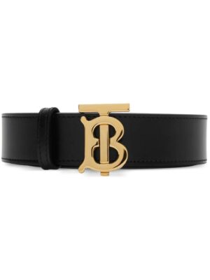 Burberry TB reversible leather belt