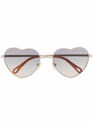 Chloé Eyewear Milane heart-frame sunglasses