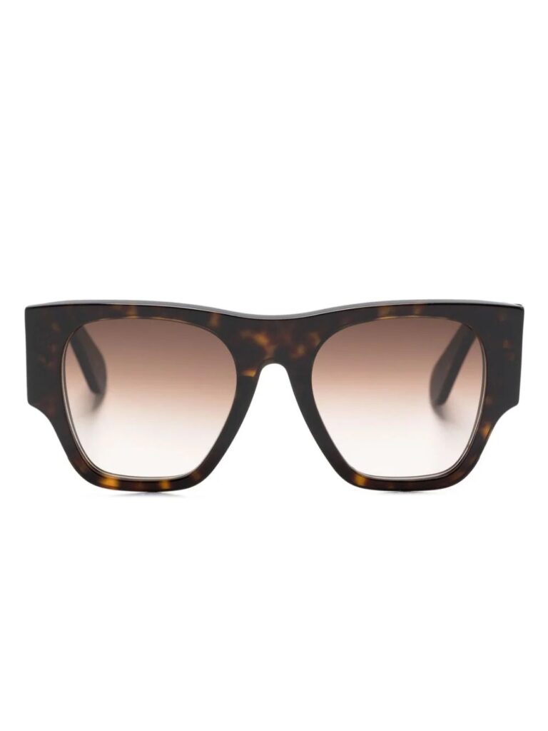 Chloé Eyewear logo-print oversized sunglasses