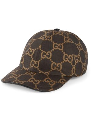 Gucci Double G logo-print cap