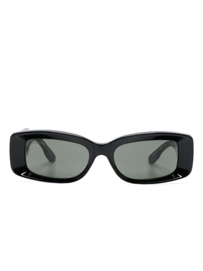 Gucci Eyewear lens-decal rectangle-frame sunglasses