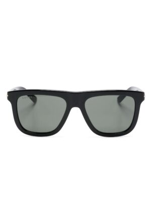 Gucci Eyewear logo-plaque wayfarer-frame sunglasses