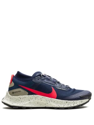 Nike Pegasus Trail 3 GORE-TEX "Obsidian/Matte Olive/Citron Tint/Siren Red" sneakers