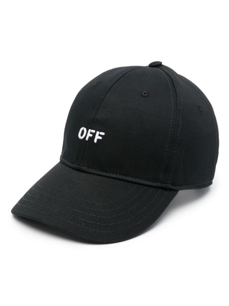 Off-White Off Stamp Drill cotton baseball cap