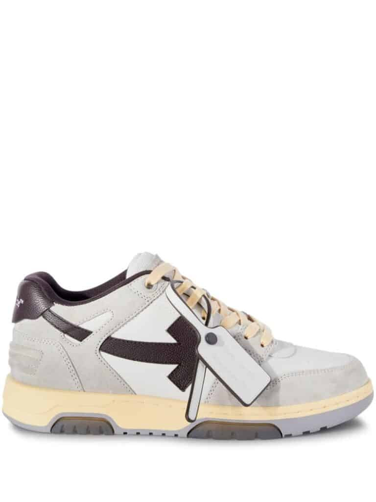 Off-White Out of Office colour-block sneakers