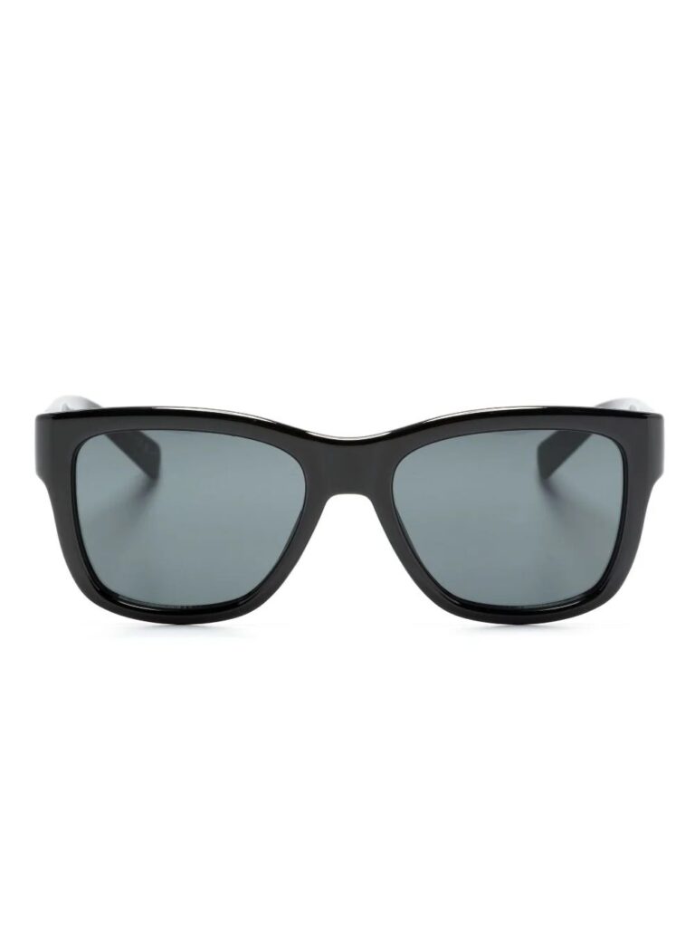 Saint Laurent Eyewear logo-print wayfarer-frame sunglasses