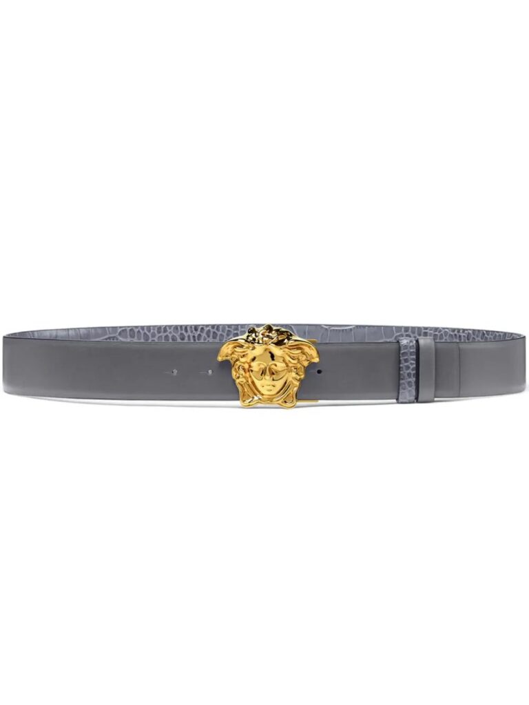 Versace La Medusa reversible leather belt