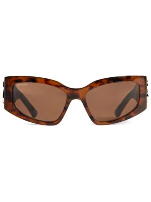Balenciaga Eyewear Bossy tortoiseshell-effect sunglasses