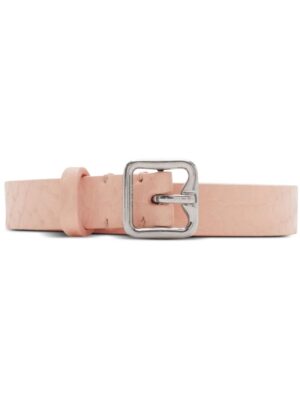 Burberry B Buckle leather belt