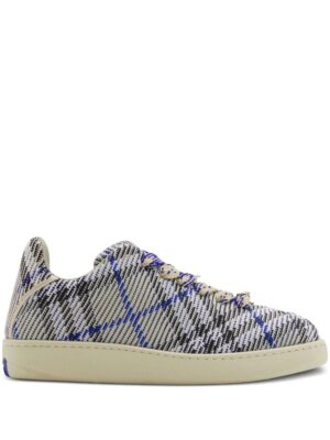 Burberry Box checked sneakers