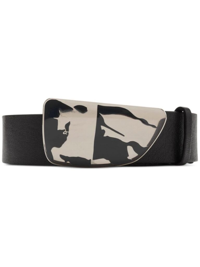 Burberry Shield EKD leather belt